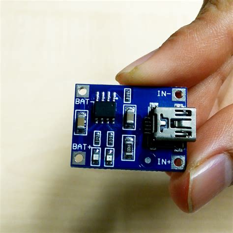 tp mini usb   lithium battery charger module overview makerstream