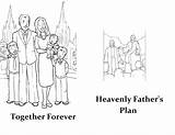 Families Forever Together Coloring Pages Template Primary sketch template