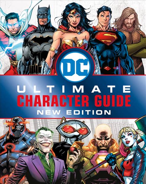 dc comics ultimate character guide  edition comics graphic novels