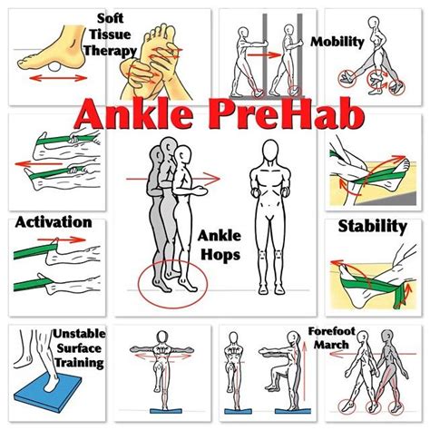 mobility essential  performance prehab exercises ankle rehab