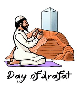 day  arafah starts    saturday june