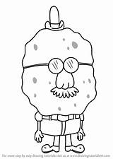 Harold Spongebob Squarepants Draw sketch template