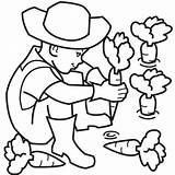 Farmer Coloring Pages Book Colouring Farm Clipart Kids Cartoon Cliparts House Children Boy Illustrations Popular Comments Coloringhome Library sketch template