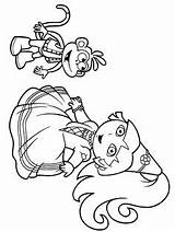 Coloring Pages Dora Nick Jr Explorer Printable Princess Kids Online Monkey Print Drawing Sheets Book Library Rogers Getdrawings Printables Choose sketch template