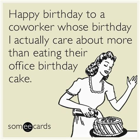 happy birthday   coworker  birthday   care