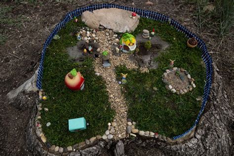 Fairy Gardens Bring Magic To Backyards Tree Stumps And More In