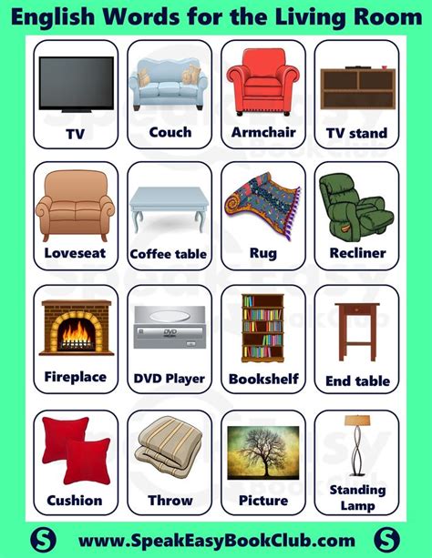 english words   living room   english words improve