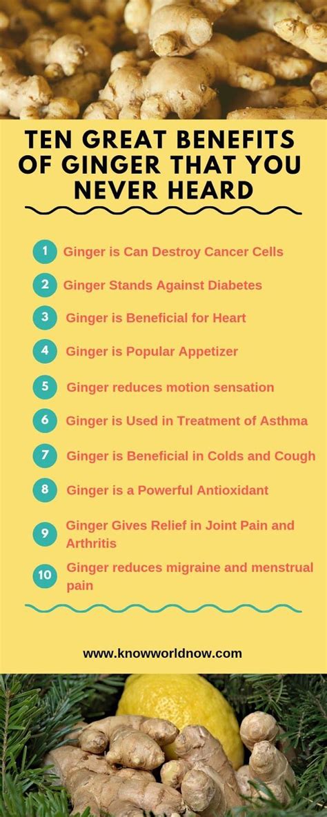 ten great benefits of ginger that you never heard ginger