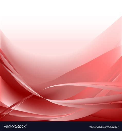 red waves abstract background royalty  vector image
