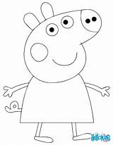 Peppa Pig Coloring Pages Color Print Online Hellokids Template Imprimer sketch template