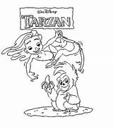 Tarzan Disney Walt Coloring Pages Supercoloring Para Colorear Color Dibujos 2010 Imprimir sketch template