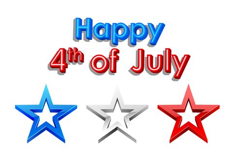 happy fourth  july clipart clipart