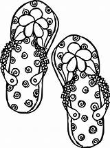 Slipper Slippers Wecoloringpage sketch template
