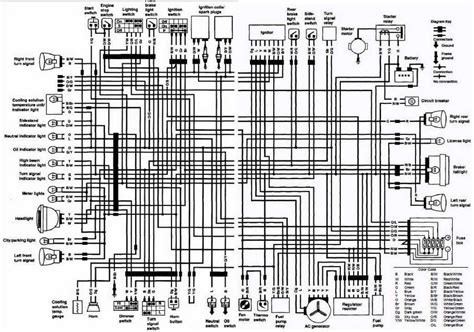 suzuki  intruder motorcycle  complete electrical wiring diagram uk   wiring