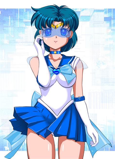 safebooru 1girl bishoujo senshi sailor moon blue blue choker blue