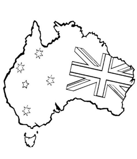 pictures map  australian big day easy  view coloring pages