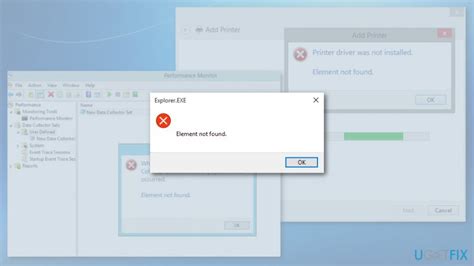 how to fix “element not found” error on windows 10