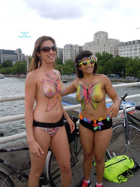 London Naked Bike Ride 2014 Part 2 June 2014 Voyeur Web