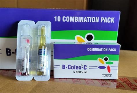 colex  injection  ml pack   ampules   box rs  vial id