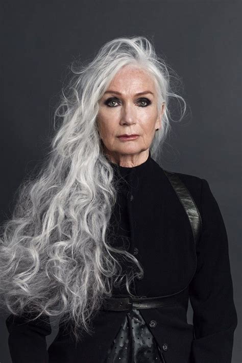 17 Best Images About Sexy Gray Hair For Real Women On