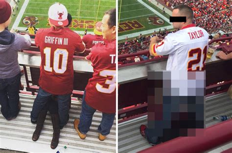 Nsfw Video Couple Spotted Performing Sex Act At Nfl Match