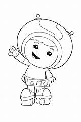 Team Coloring Pages Umizoomi Geo Kids Fun Birthday Color Rollerskates Print Colouring Coloring2print sketch template