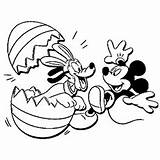 Easter Coloring Pages Mickey Mouse Getcolorings Printable Minnie Getdrawings sketch template