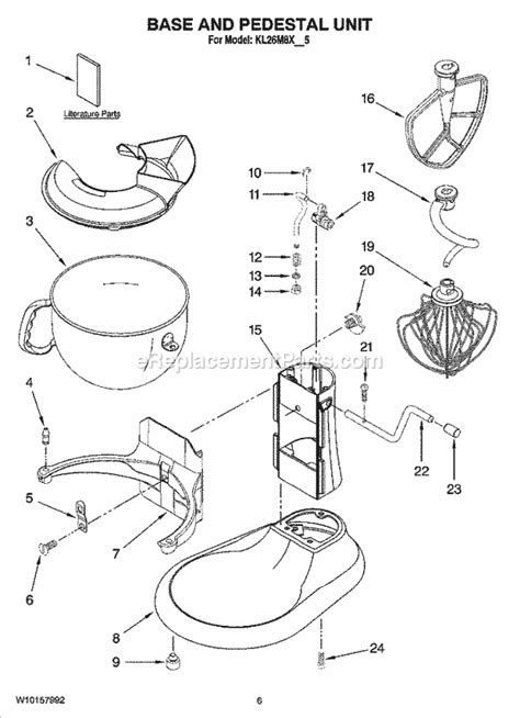 kitchenaid professional  parts diagram amazon  kitchenaid professional  parts