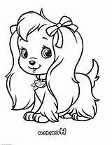 Strawberry Coloring Pages Shortcake Dog Getcolorings Getdrawings sketch template