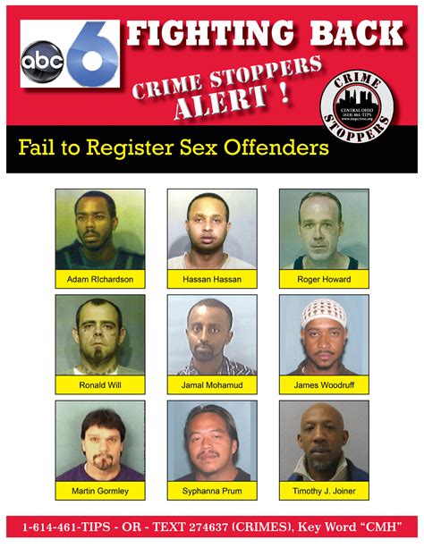 Do You Know These Sex Offenders
