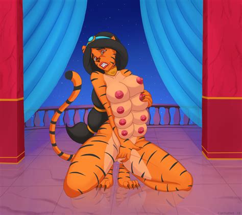 Rule 34 Aladdin Anthro Bondage Breasts Catchabird Collar Disney Felid