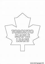 Leafs Nhl Lnh Toronto Imprimé sketch template