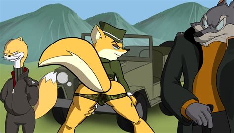 lieutenant fox vixen with underwear by metalslayer hentai foundry