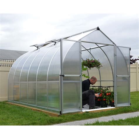 bella greenhouse    aluminum frame  mm panels greenhouses kent building supplies