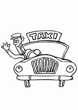 Taxifahrer Lustiger Ausmalbild Transport Armee Postauto sketch template