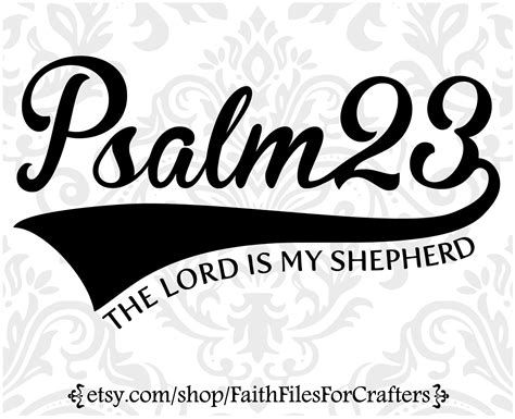 lord   shepherd psalm  amazon merch husband love christian