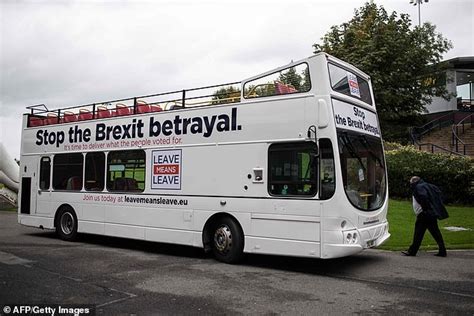 bus tours   continent   hit   deal brexit daily mail