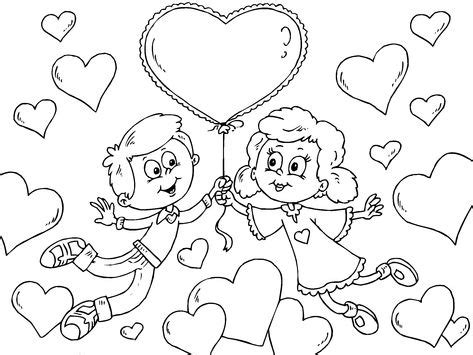 valentines day  coloring pages  kids   valentines day