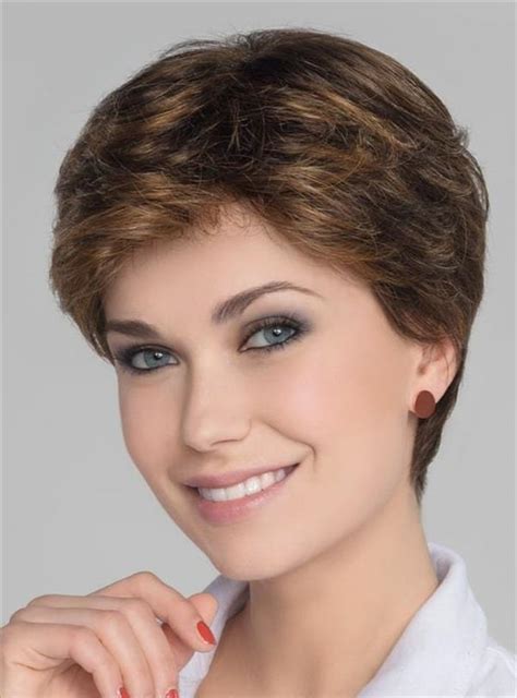 42 Wonderful Cute Looks With Short Hairstyles For Round Faces Hailey
