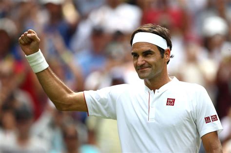 roger federers  piece uniqlo tennis outfit   sale   business insider