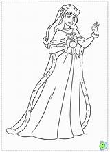 Coloring Princess Christmas Pages Disney Library Clipart sketch template