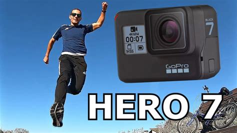 gopro hero  black unboxing setup  test  camera test footage review youtube