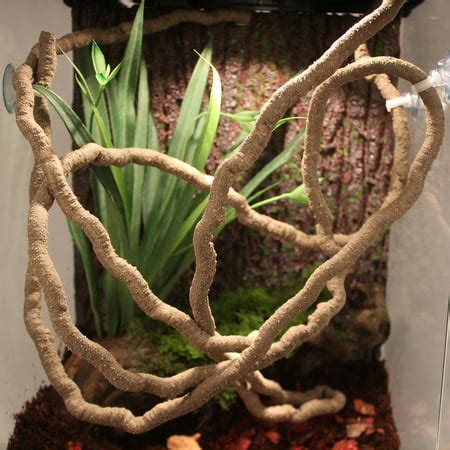 flexible artificial jungle vine bendable reptile terrarium climber vines habita decor