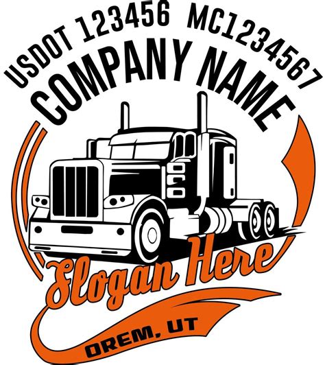 semi truck  logos