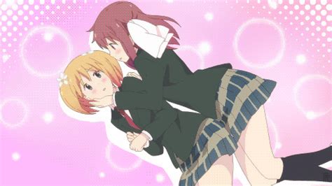 Yuri Anime Lesbian Sex Sakura Trick Cute Girl