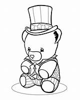 Coloring Pages Bear Teddy Labor Patriotic Printable Print Kids Templates Sheet Clipart Library Cliparts Clip American Popular America Coloringhome Printables sketch template