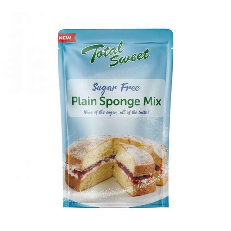 total sweet plain sponge mix sugar   approved food