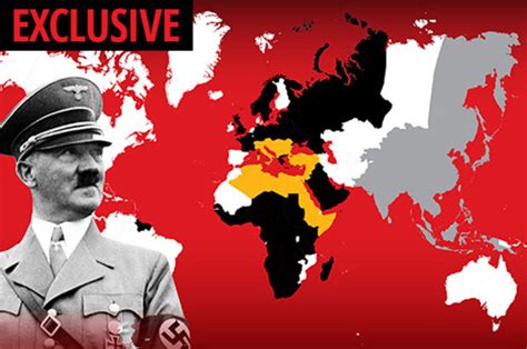 Ww2 Hitler S Nazi World Mapped How World Would Like If Germany Won