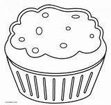 Coloring Pages Cupcake Cupcakes Printable Kids Cool2bkids Board Cake Template Choose sketch template