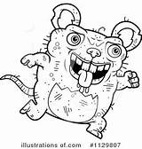 Rat Ugly Clipart Cartoon Illustration Royalty Vector Illustrations Cory Thoman Clip Rf sketch template